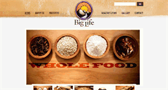 Desktop Screenshot of biglifepizza.com